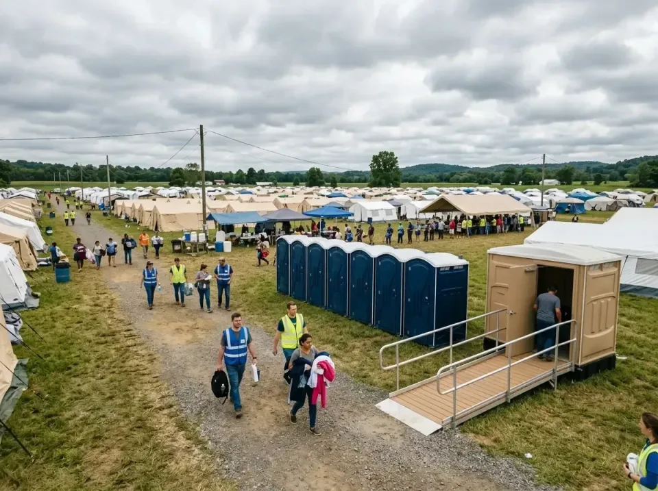 disaster-relief-camp-restrooms-010 — frequently asked questions, Dumpster & Portable Bathrooms Rental in New Franklin, OH